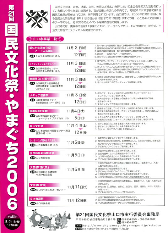 アートふる山口裏